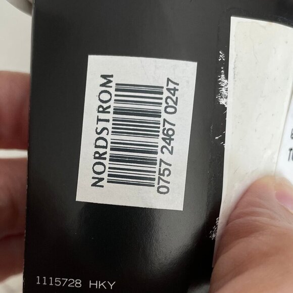 DKNY Fashion for Nordstrom Tulle Combo Modern Geometric Tights Grey Tan Sz Tall - Picture 8 of 10